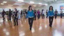 Angels On The Moon Line Dance (Walk Through & Demo)