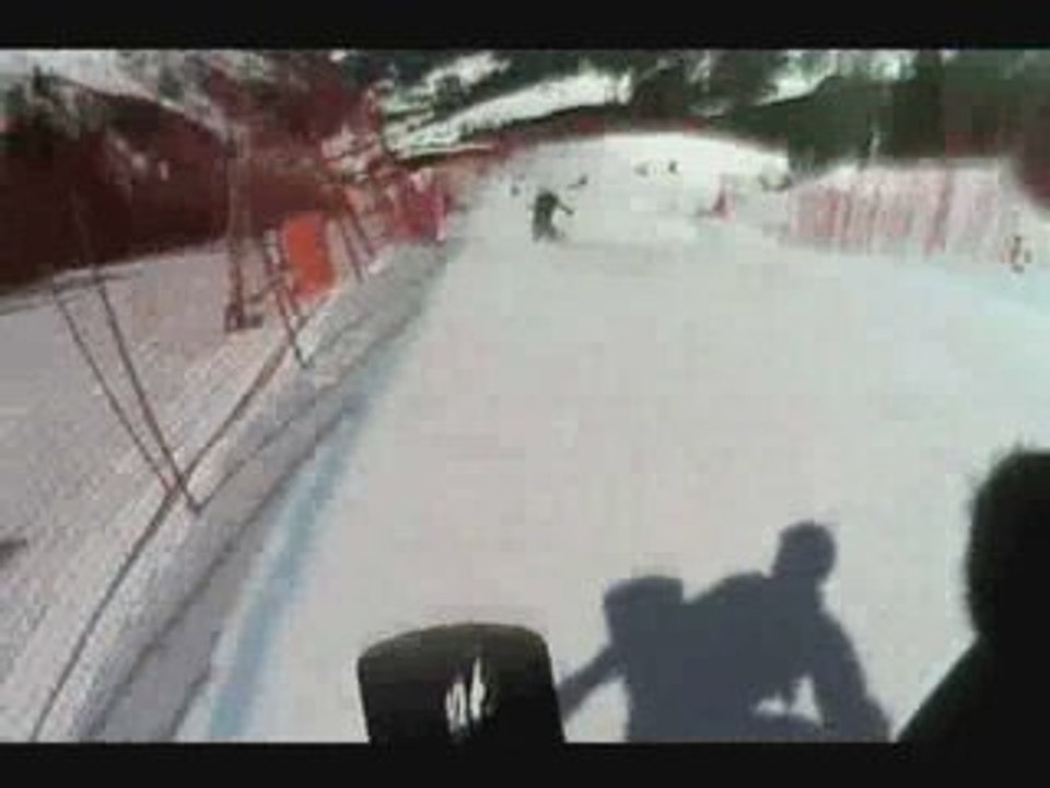 Coupe du monde boardercross - Training - Caméra embarquée