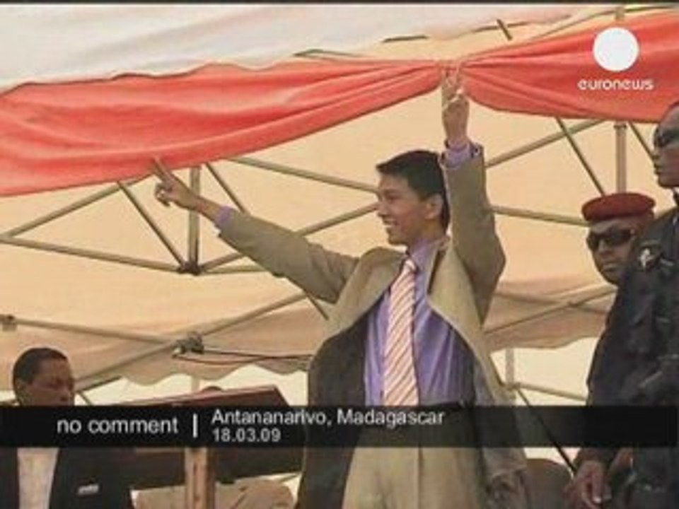 Premier discours d'Andry Rajoelina