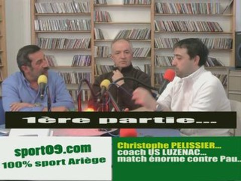 Rencontre avec ...CHristophe PELISSIER - Coach US Luzenac