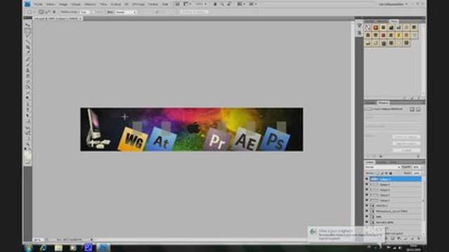 Tuto Photoshop créer un morceau de scotch