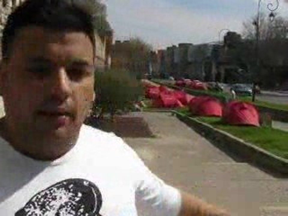 Antoine, témoignage du campement citoyen d'Avignon