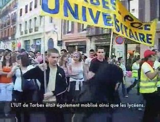 Tarbes manifestation du 19 mars 2009