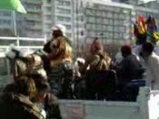 Happening CFDT manifestation 19 mars 2009 Nantes