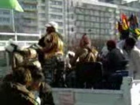 Happening CFDT manifestation 19 mars 2009 Nantes