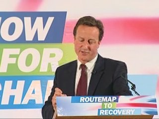 Tory leader places debt over tax cuts