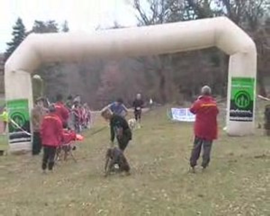 1er Canicross en Provence verte 2009