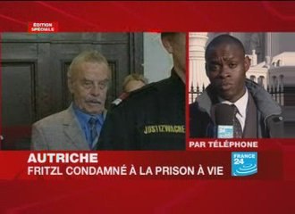 Josef Fritzl condamné à la prison à vie