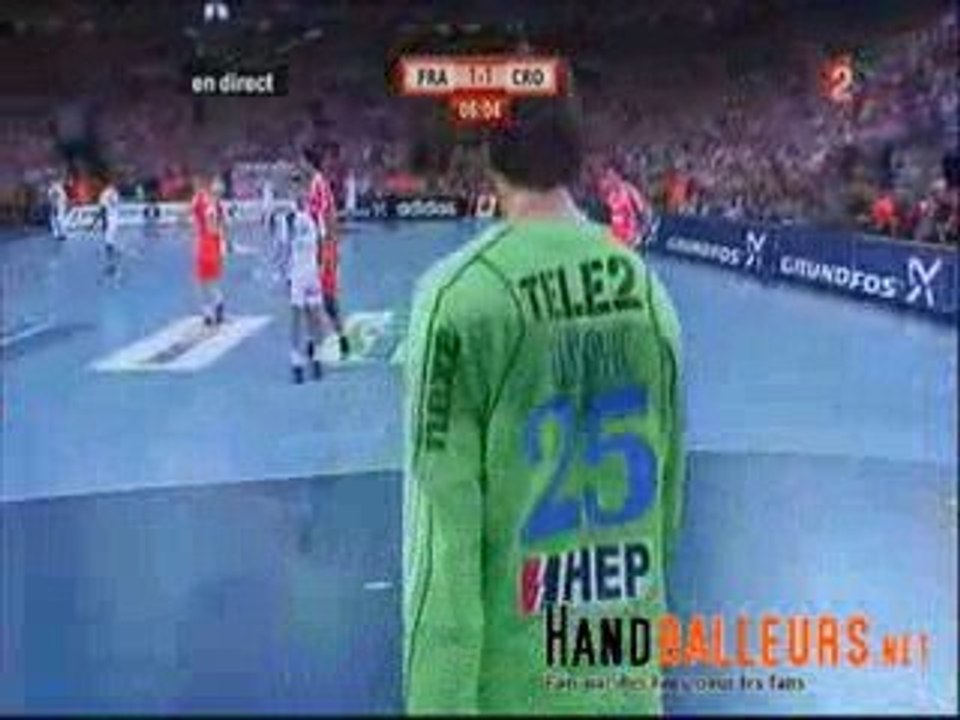 Penalty Mickaël Guigou Finale de la Coupe du Monde 2009 (1)