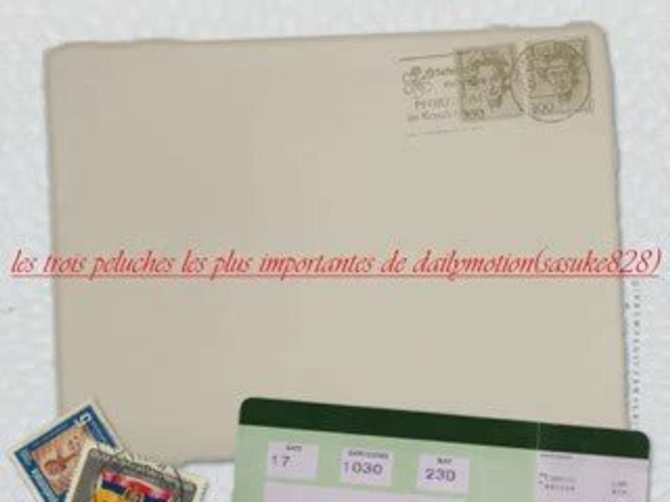 spécial 100vidéos: les trois peluches de dailymotion