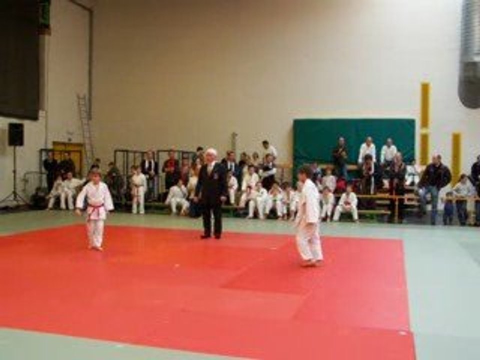 3ème combat de judo alexander soignies le 15 mars 2009