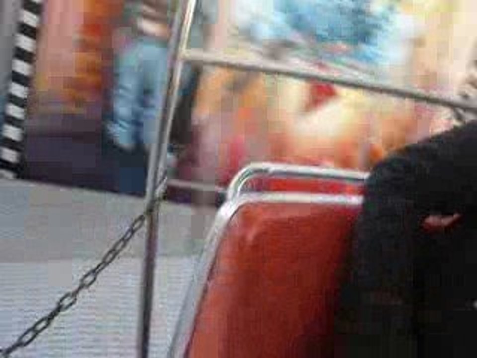 Dans la grande roue de la foire de béthune (Mars 2009)