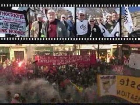 Cadres en colères dans le cortège parisien