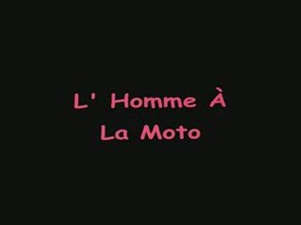 L' Homme À La Moto