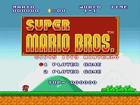 Super Mario Bros (SNES) - World 1