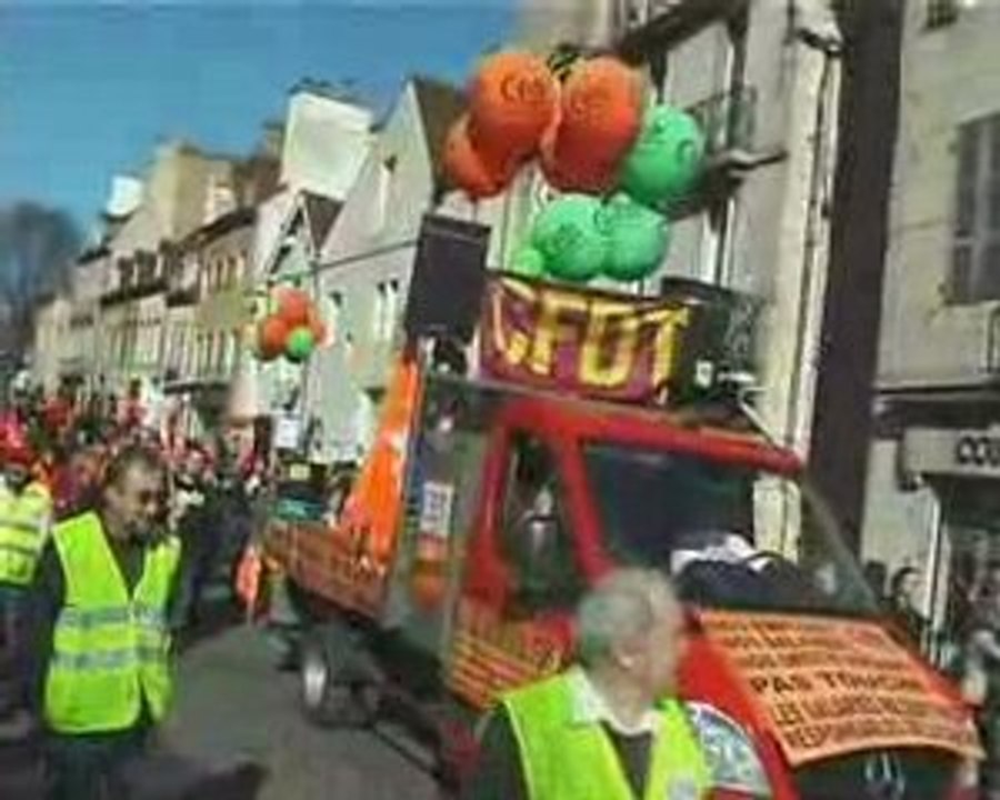 Manifestation de Dijon 19 mars 2009