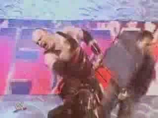 The unveiling of Kane (Video from ppv summerslam 2003)