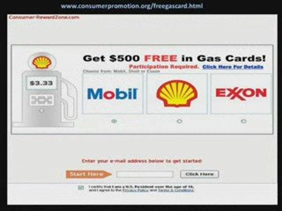 Get $500 in Gas Card