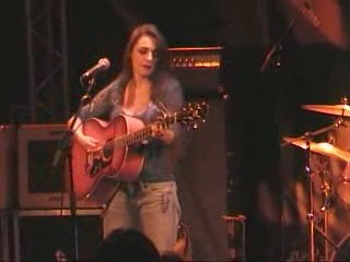 Simply Annabel, wonderful folk singer, at the New Morning