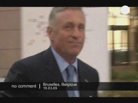 Arrivées des leaders européens au sommet