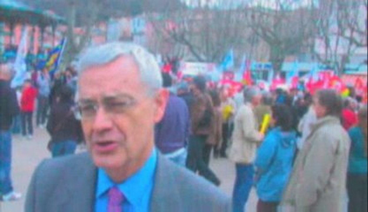 20/03/09 Retour sur la manif dans les Alpes de Haute-Provence