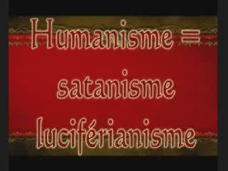 Humanisme laicisme, deshumanisation des ni dieu ni maitre