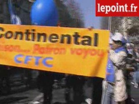 Paris, en direct de la manifestation du 19 mars