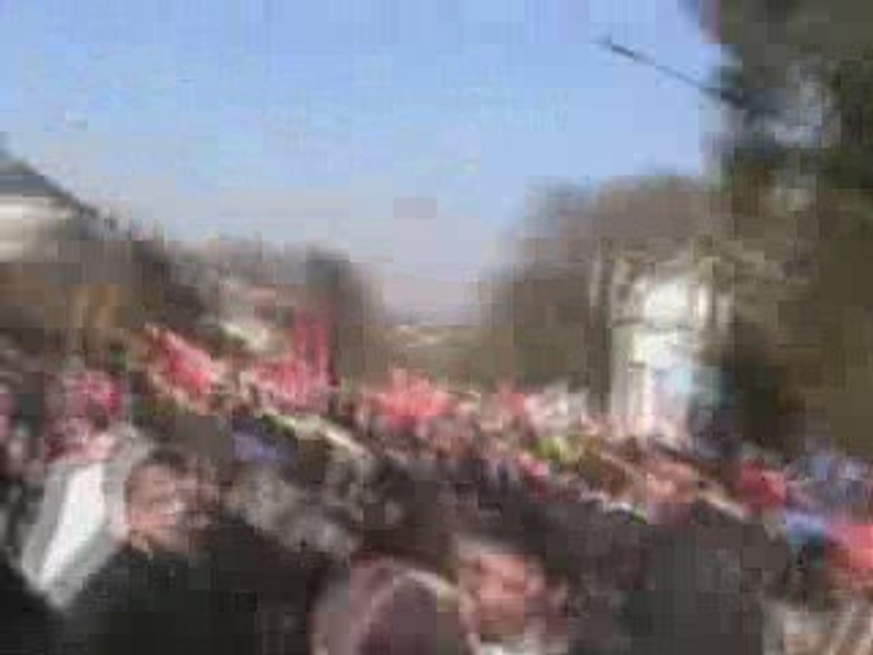 Greve du 19-03 à Maubeuge Sambre