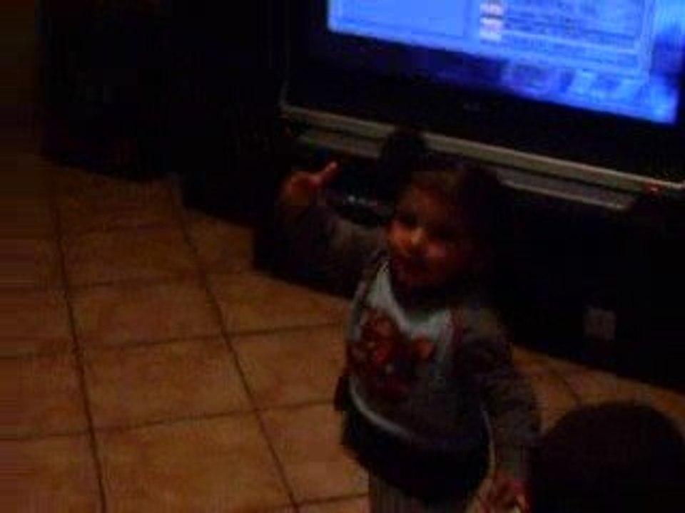 la marie ki dance en diré una salopa lol