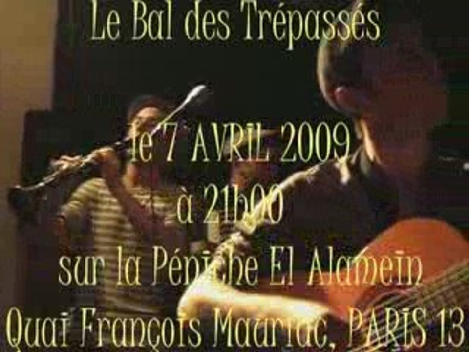 Le Bal des Trépassés au Living Bar