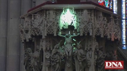 La rayon vert de la cathédrale de Strasbourg