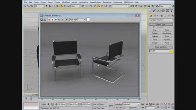 Tuto Rendu Chaise 3ds max