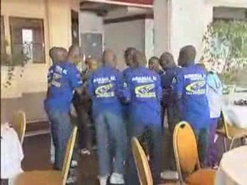 Danone Nations Cup 2007 - Arrivée des joueurs