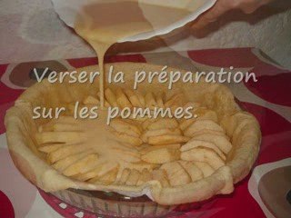 Recette de la tarte aux pommes à l'Alsacienne