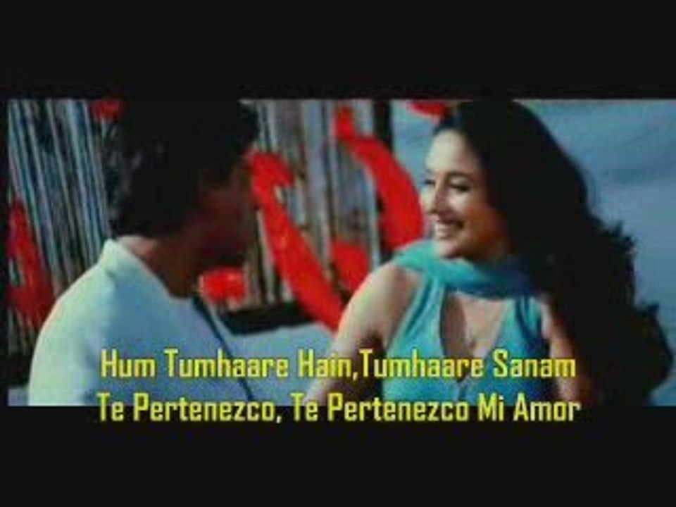 Shahrukh Khan  Madhuri Dixit  Hum Tumhare Hai Sanam