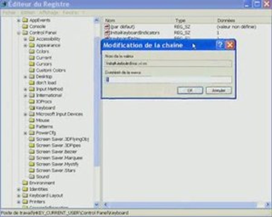 Activer le pavé numérique au démarrage de Windows