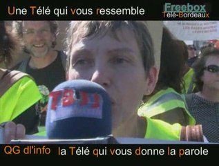 Grève du 19 Mars 2009 à Bordeaux 110 à 120 milles personnes