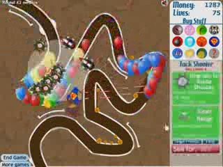 Bloons TD 3 Walkthrough - Medium Mode (Track 2) Full Live...
