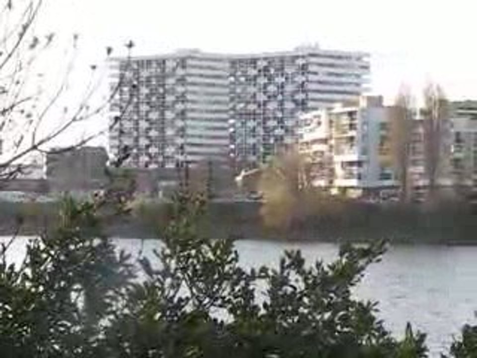 Nantes vue depuis Saint Sébastien sur Loire