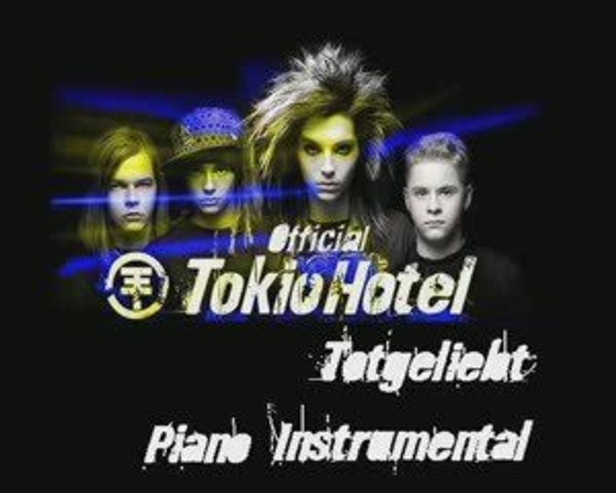 Tokio Hotel- Totgeliebt (Piano Instrumental karaoke version)