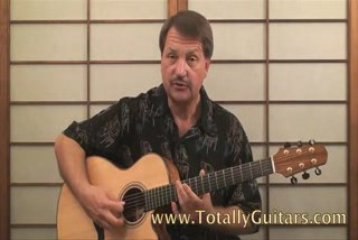 Play Angie On Acoustic Guitar