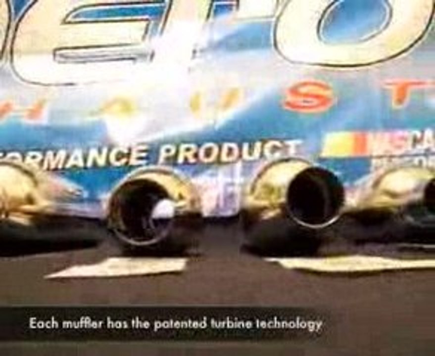 Aero Turbine Mufflers Display