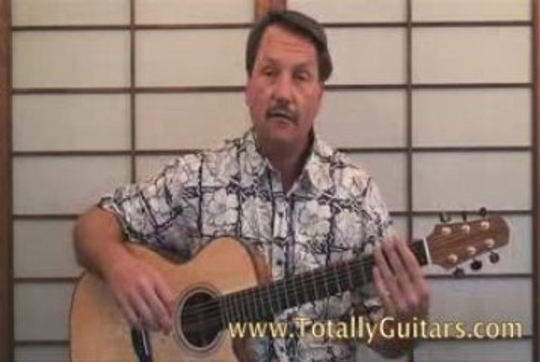 Wild Horses Acoustic Guitar Lesson