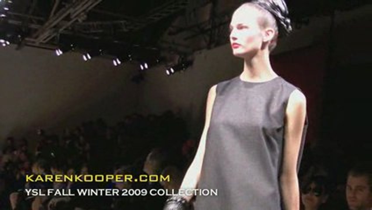Yves Saint Laurent Fall Winter 2009 2010 Full Fashion Show