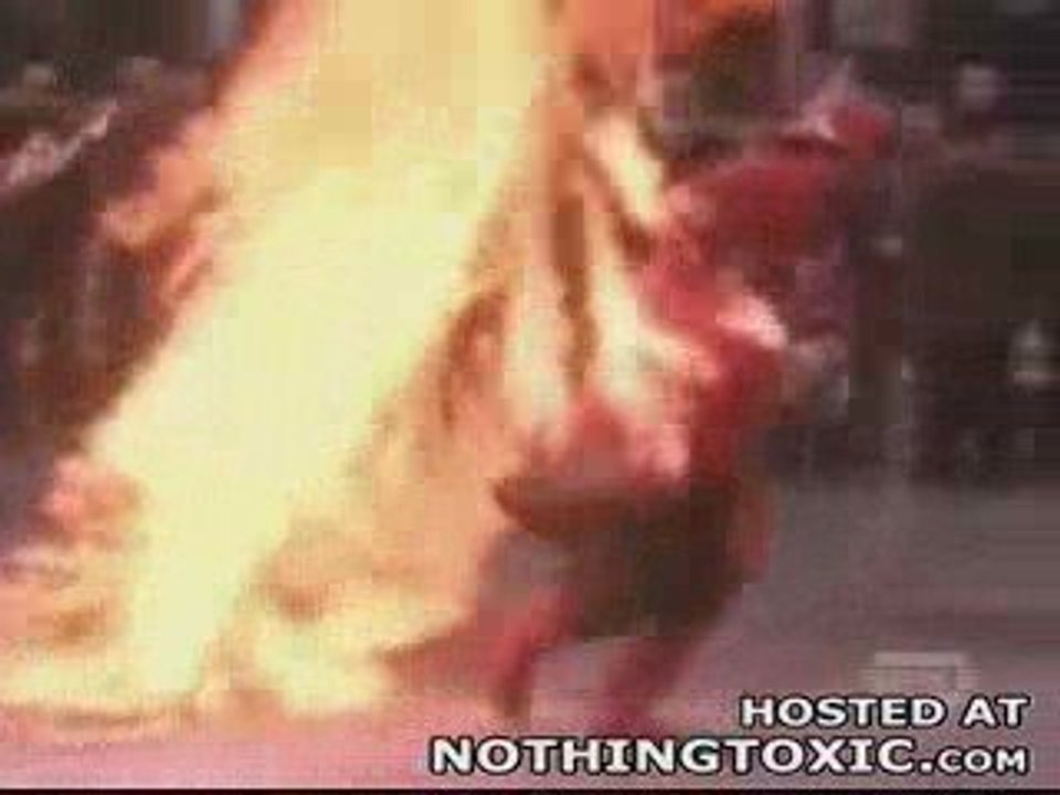 Pompier Régis en démonstration