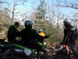 rando  moto TT bully la gorrre 17 mars 2009