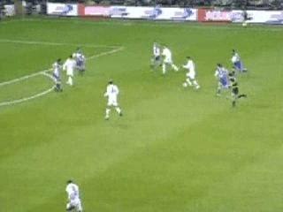 Zinédine Zidane but contre La Corogne