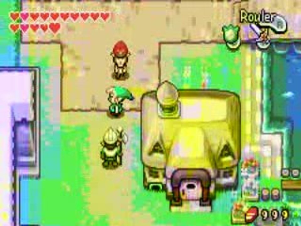 Zelda minish cap épée bouclier