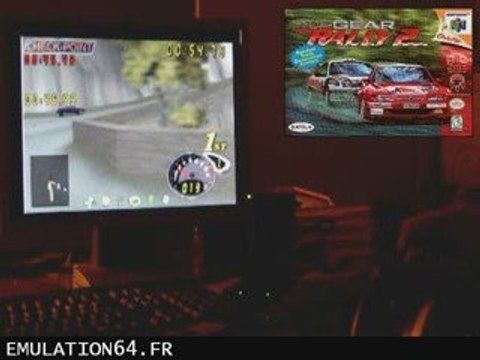 Top Gear Rally 2 (Volant + Emulateur) (N64)