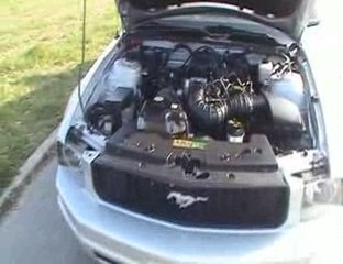 Ford Mustang V6 2007 silver  #1028-182